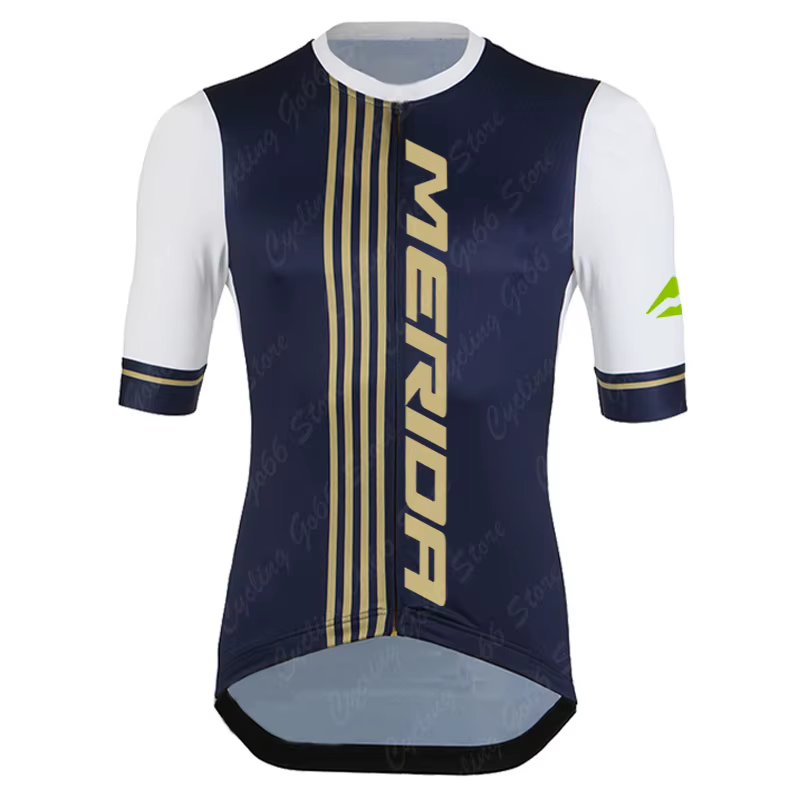 Ensembles de cyclisme Merida, vêtements d'été pour hommes, vêtements de cyclisme en montagne à sécha