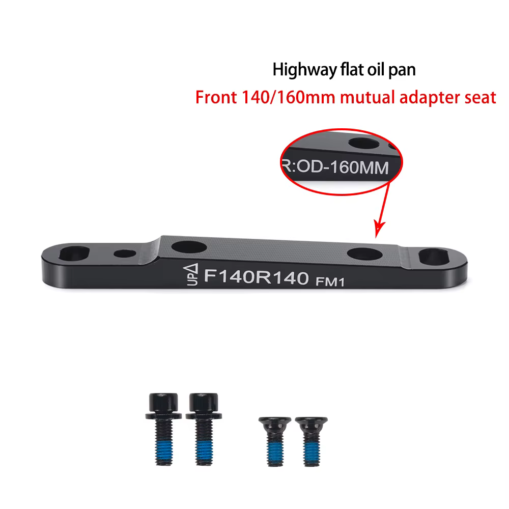 Adaptateur de frein à disque à montage plat, adaptateur de frein à disque de vélo de route avant/arr