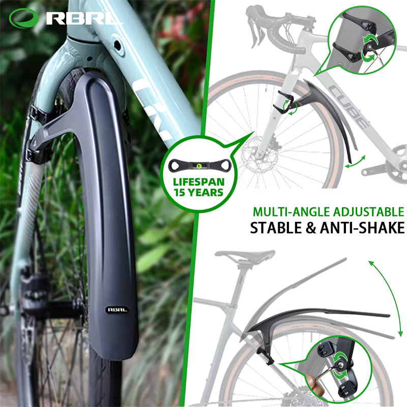 RBRL garde-boue de vélo 700c garde-boue de vélo de route à dégagement rapide garde-boue de vélo de g