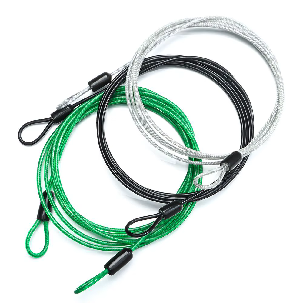 Câble de verrouillage de vélo 0.5/1/2M, solide, en acier, Anti-vol, accessoires de cyclisme