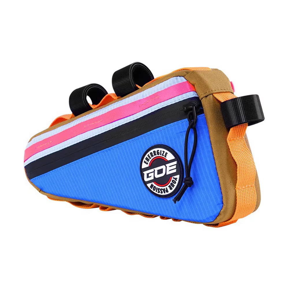 Sac triangulaire étanche pour vélo de montagne, sac de tube supérieur, sac de faisceau avant, sac de