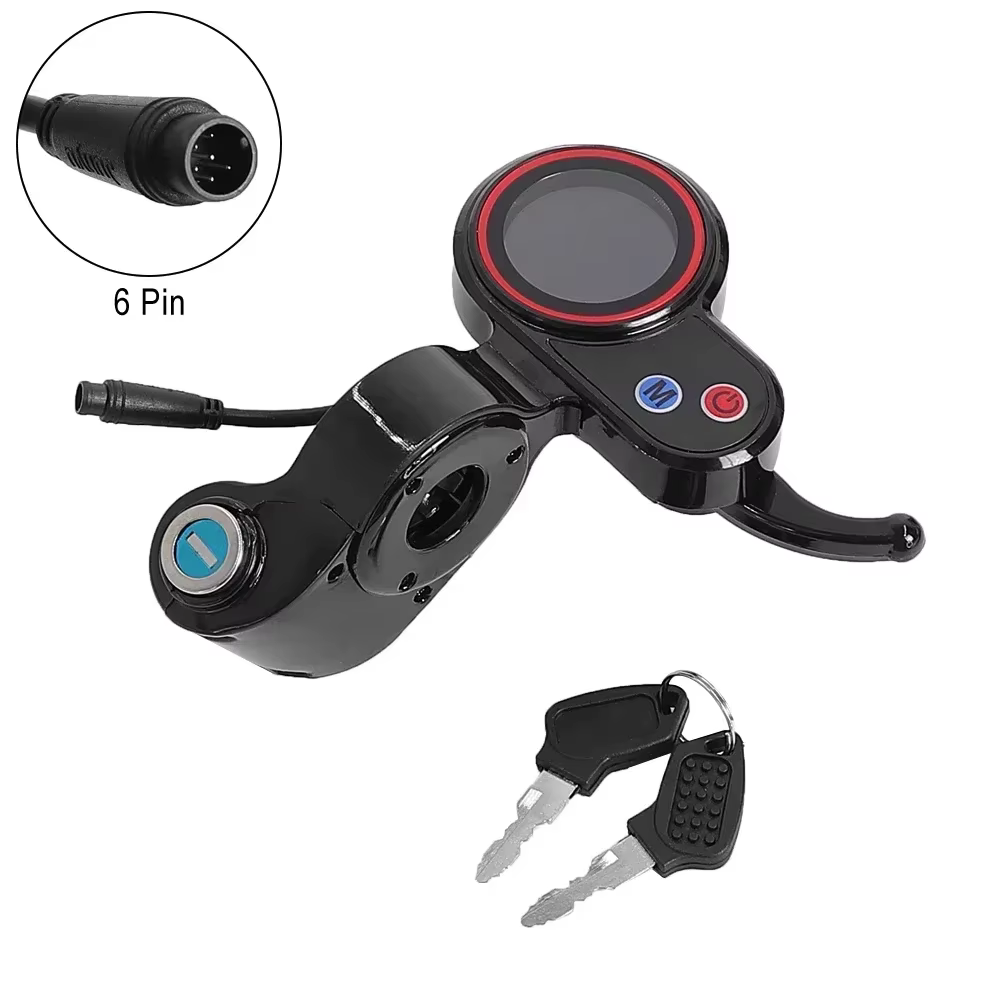 Écran LCD pour Scooter électrique Hitway H5 Kickscooter, affichage à 6 broches avec Instrument de ve
