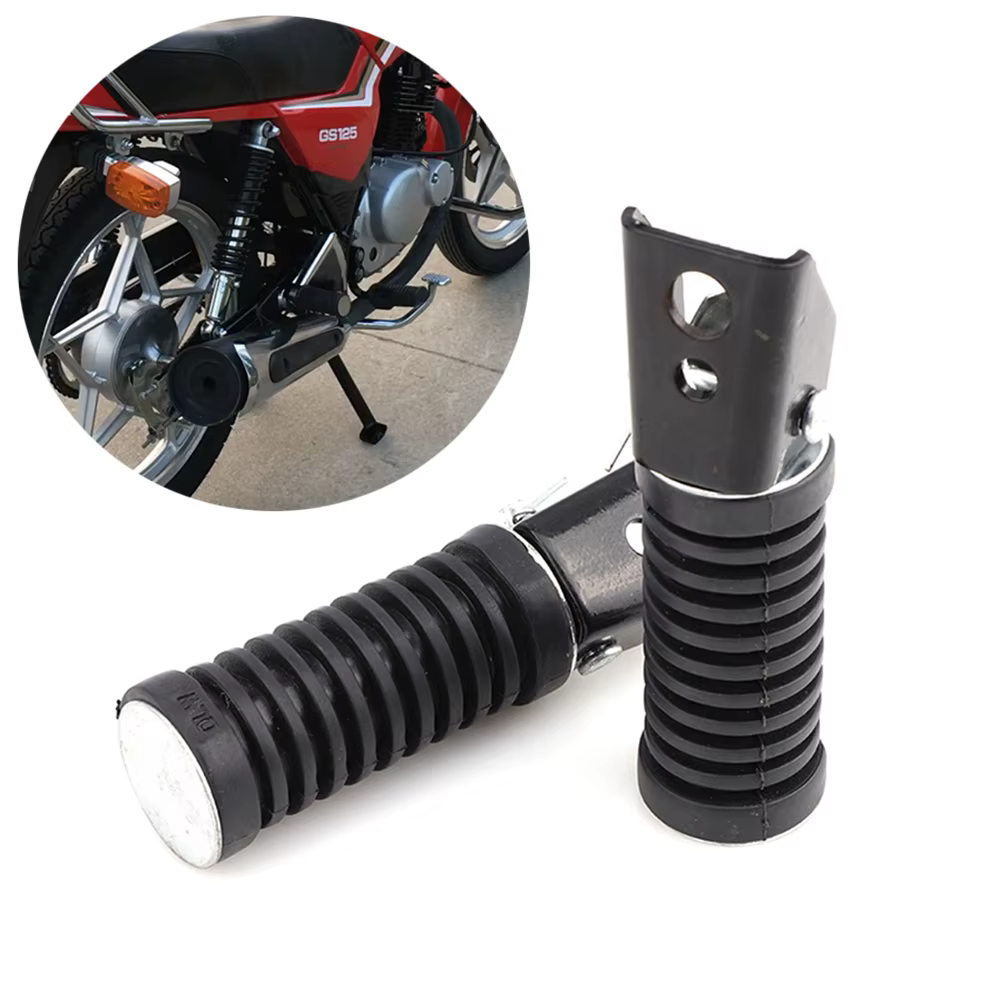 Repose-pieds arrière pour Baja Mini Bike Suzuki GS125 GN125, pédales, accessoires de moto, 1 paire