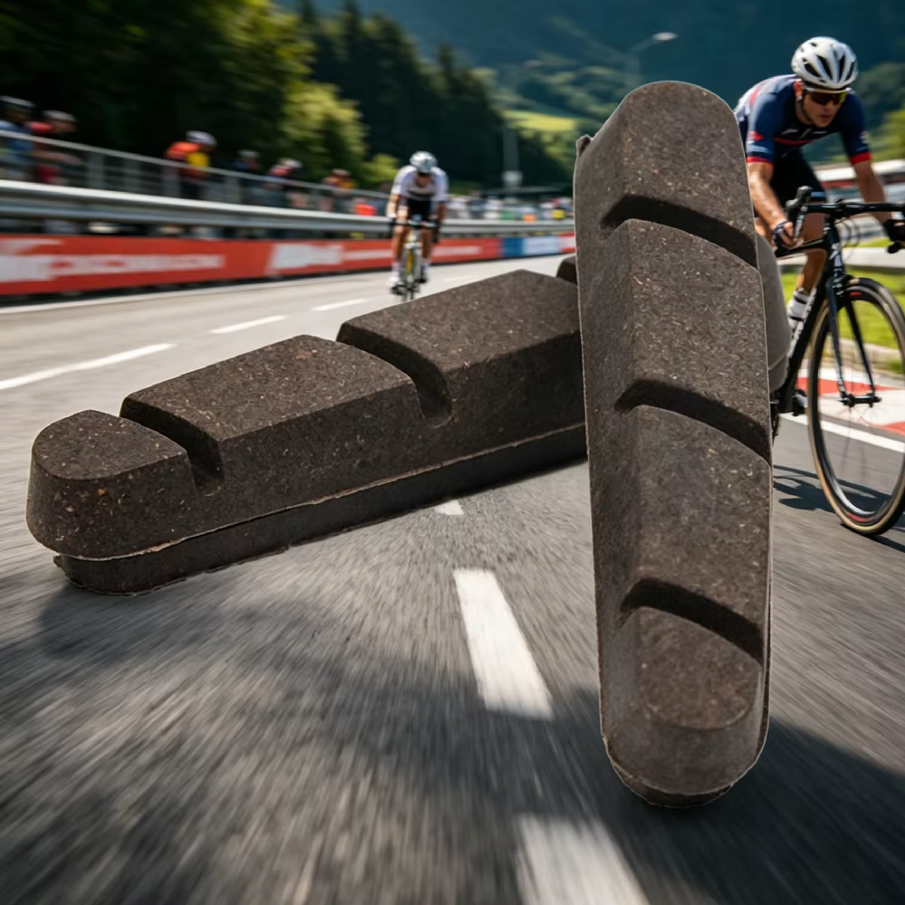 Plaquettes de frein pour vélo de route, 2 pièces, pour cadre de roue en Fiber de carbone Shimano, ré