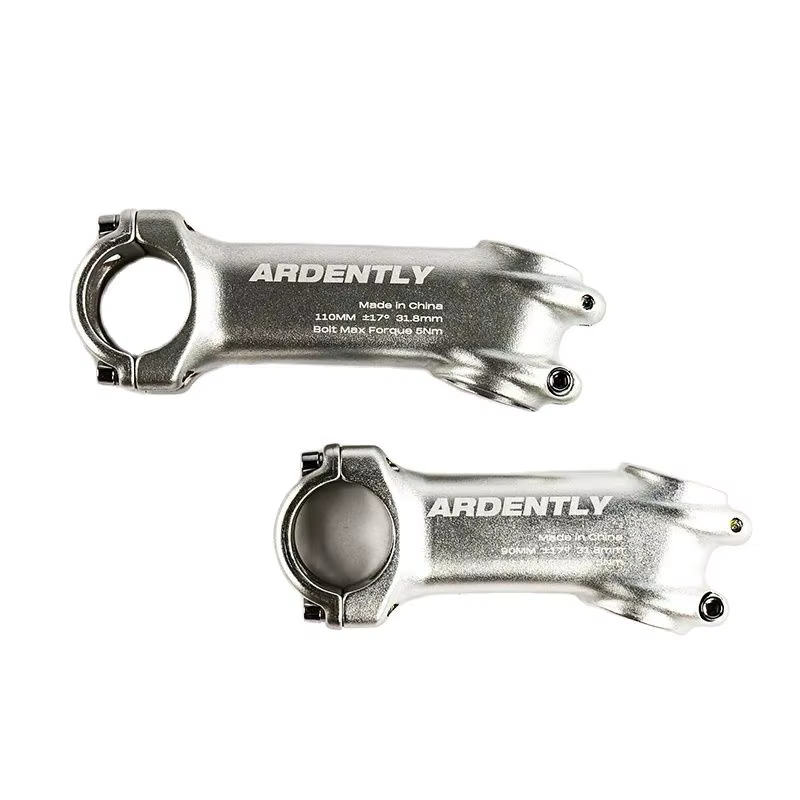 Ardently-Potence en aluminium pour guidon de vélo de route et VTT, accessoire de cyclisme, 17mm x 90