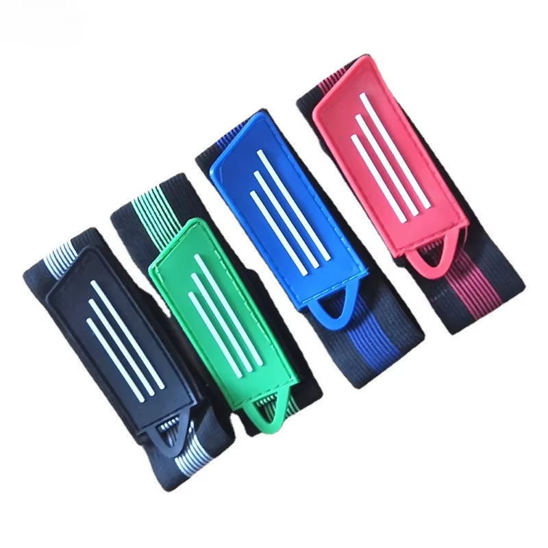 1 paire vélo vélo extérieur cheville jambe lier pansement pantalon bandes Clips sangle vélo pantalon