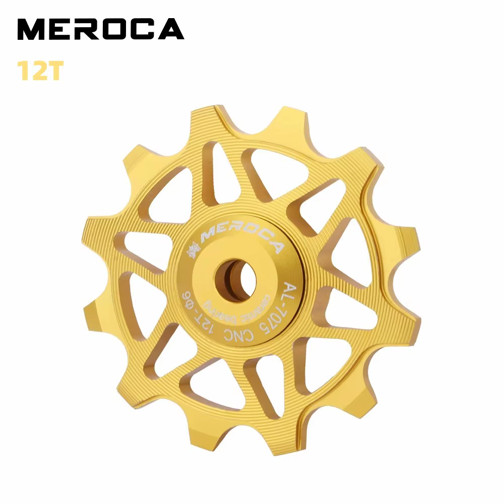 MEROCA poulies en céramique 12/14T dérailleur de vélo 9v 10v 11v dérailleur arrière vtt poulies roue