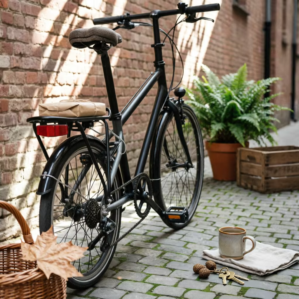 Porte-bagages arrière pliable et réglable pour vélo, robuste pour les trajets quotidiens et les voya