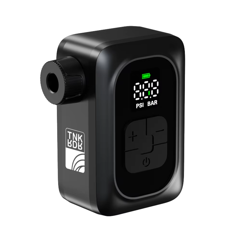Pompe à vélo électrique ThinkRider 120 PSI, gonfleur d'air rechargeable Type-C, pompe à vélo VTT rou