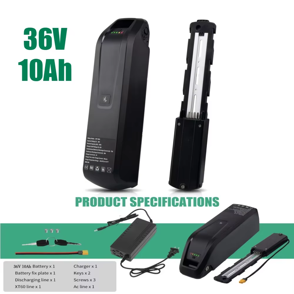 Hailong E-Bike batterie 36V 48V 20Ah vélo de montagne 18650 batterie électrique pour Bafang 1000W 75