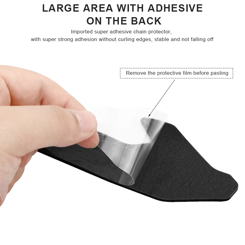 Coussinet de Protection de base de vélo vtt 3D, cadre de maintien de chaîne en Silicone pour cyclism