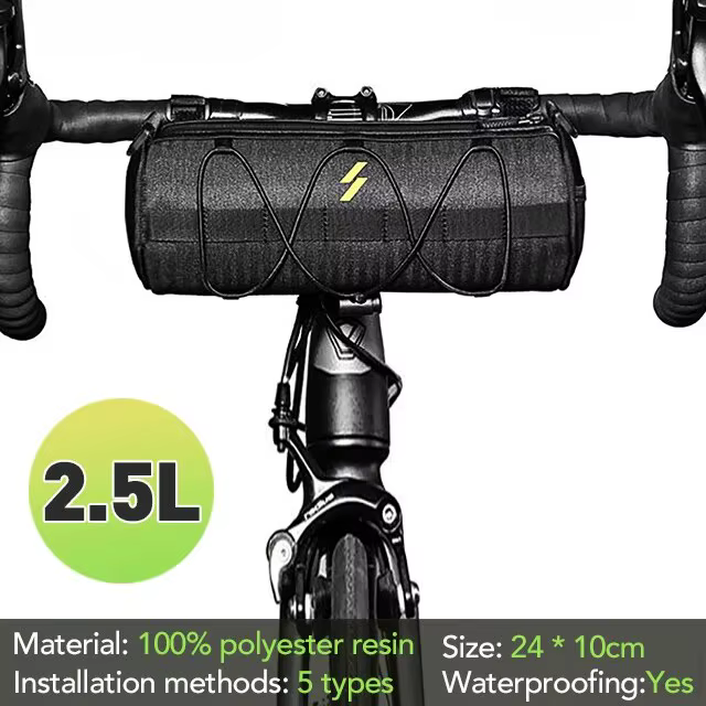 NEWBOLER nouveau sac de guidon sacs de vélo cadre sacoche multifonction Portable sac à bandoulière a