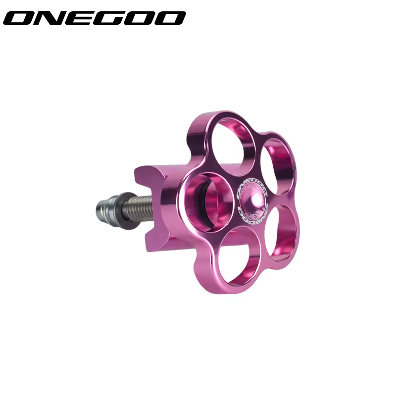ONEGOO 1pc vélo pliable boucle pliante pince C boucle pour vélo Brompton rotatif pliable bouton rota