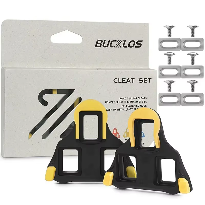 Cales de pédale autobloquantes SPD SL pour vélo de route, durables pour chaussures de cyclisme sur r