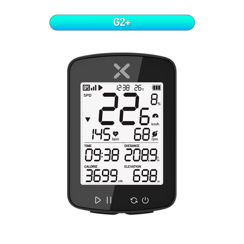 XOSS G2 Plus ordinateur de vélo sans fil GPS compteur de vitesse de cyclisme étanche ANT + Cadence v