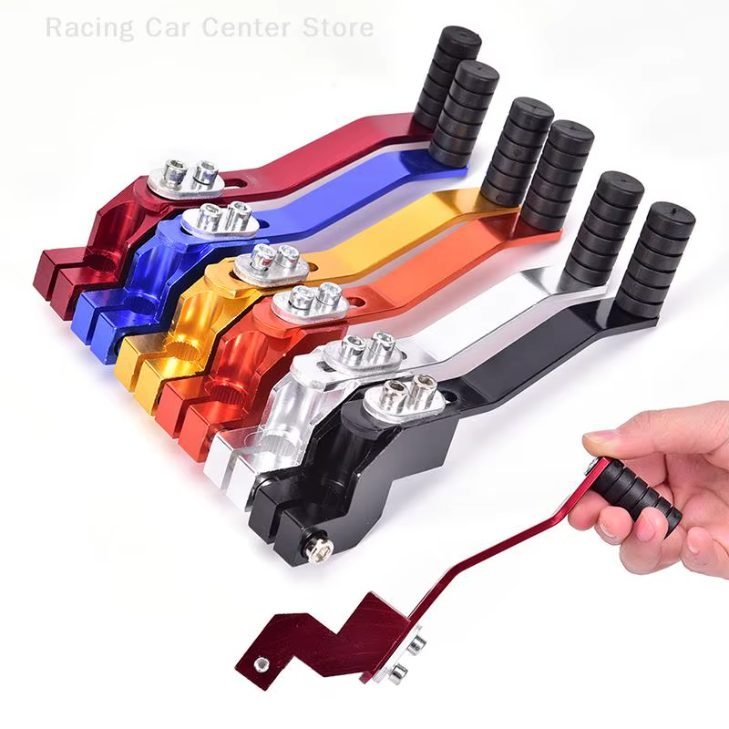 1pc vélos de levier de changement de vitesse pliants en aluminium