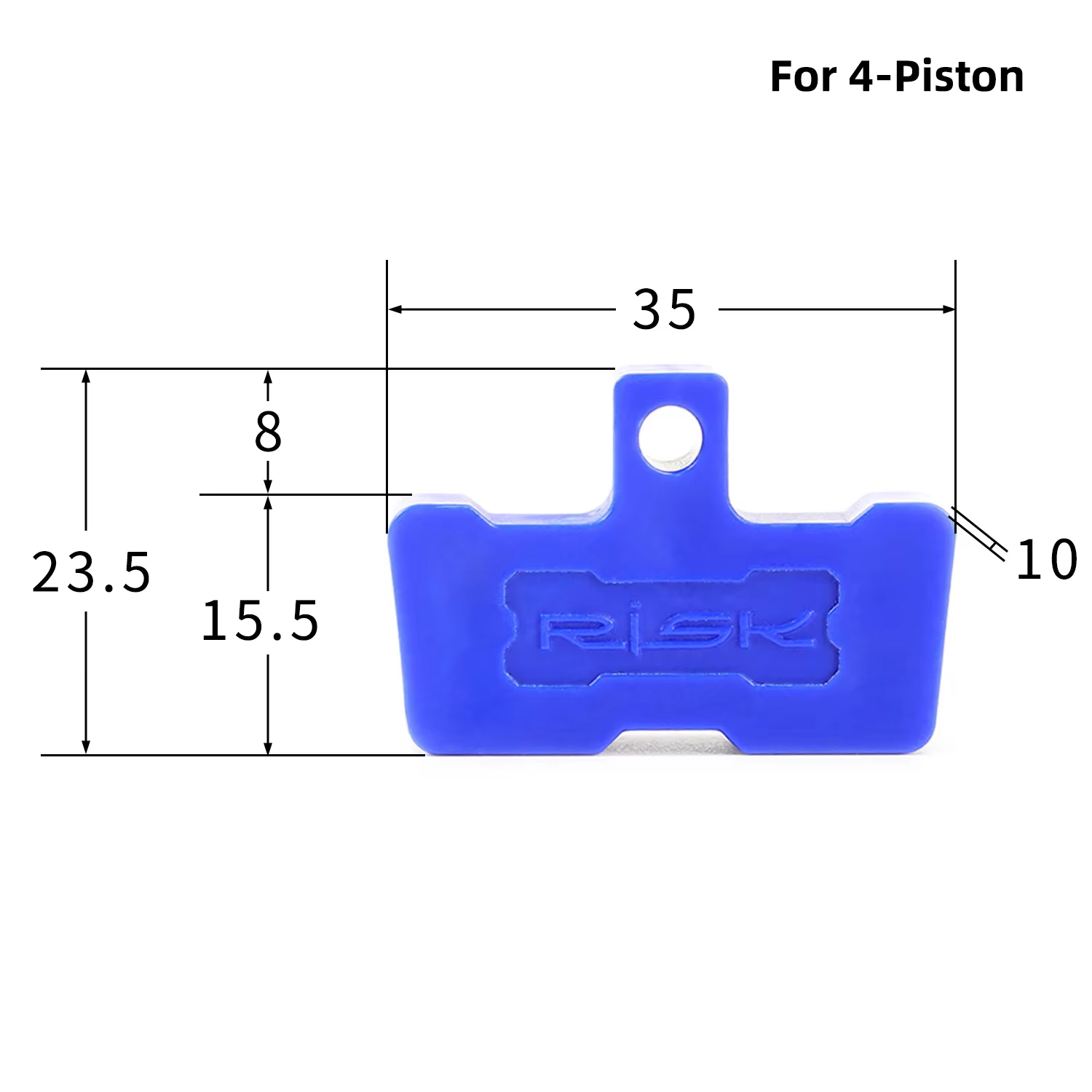 Blocs d'espacement pour vélo, plaquettes de frein à disque hydrauliques, vtt, route générale, Piston