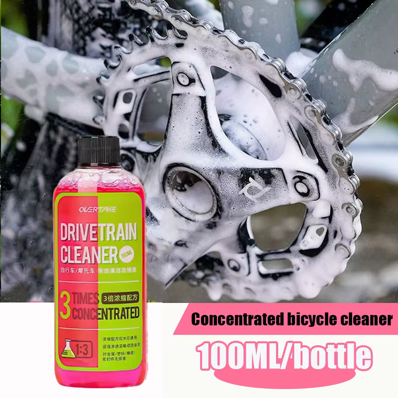 Nettoyeur de transmission de vélo 100ml, nettoyage de chaîne de vélo, liquide d'entretien, dégraissa