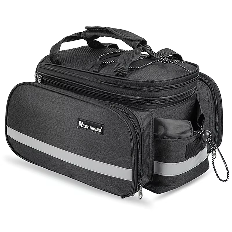 WEST BIKING – sac de rangement arrière pour vélo, grande capacité 15-20l, pour vtt, vélo de route, b