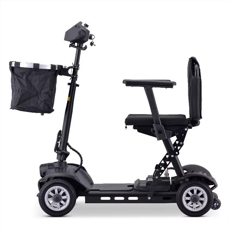 Scooter électrique pliable Airo 24V 250W pour adultes handicapés, meilleures ventes pour personnes â