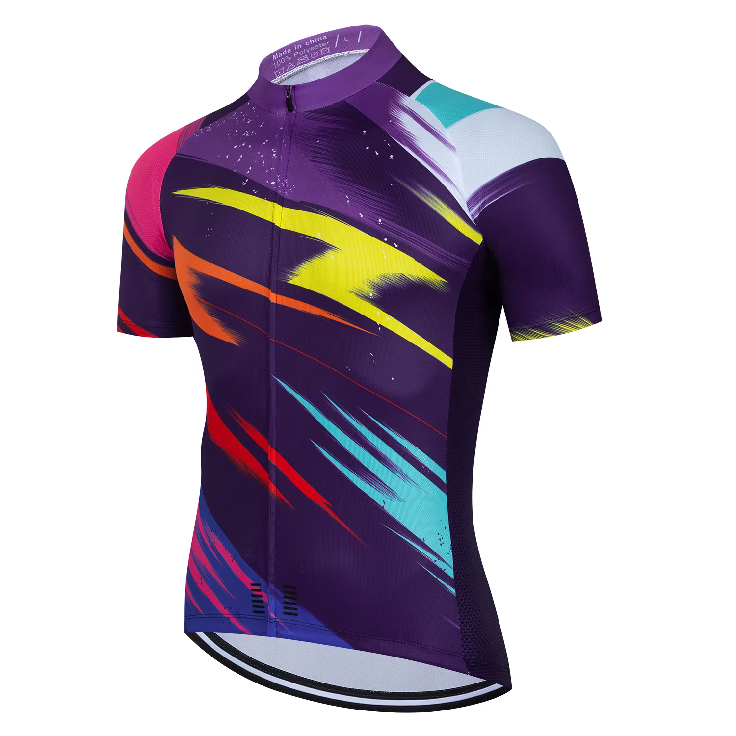 Vêtements de cyclisme pour hommes 2026 – Maillot de cyclisme équipe Rainbow à manches courtes – Tenu
