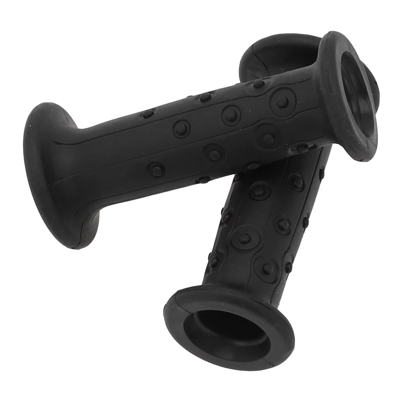 1 paire de poignées de guidon de vélo en caoutchouc, diamètre intérieur de 18mm, pour vélo d'enfant 