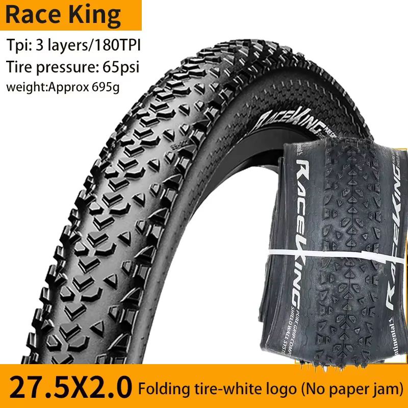 Continental 26 27.5 29 2.0 2.2 vtt pneu course roi pneu de vélo Anti-crevaison 180TPI pneu pliant pn