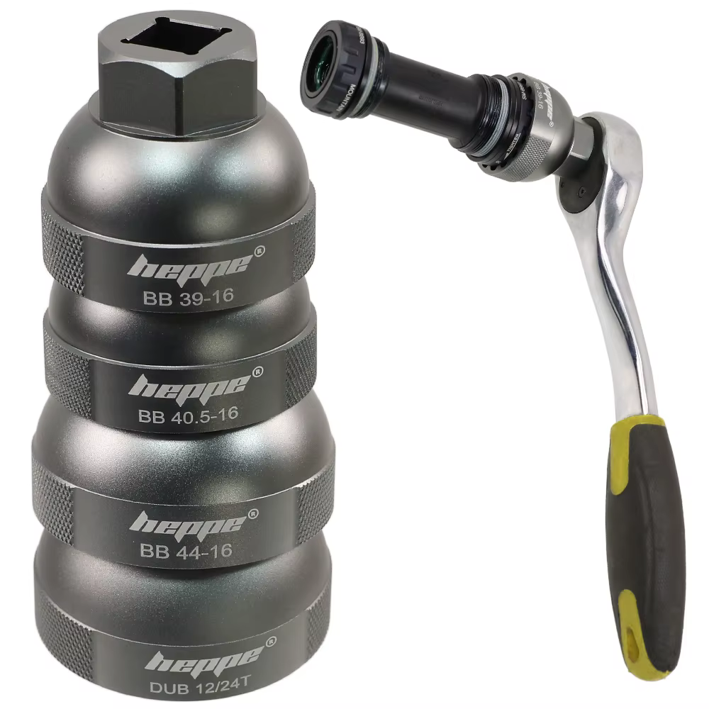 Outil d'installation et de retrait du support inférieur de vélo, Kit d'outils d'extraction BB, ensem
