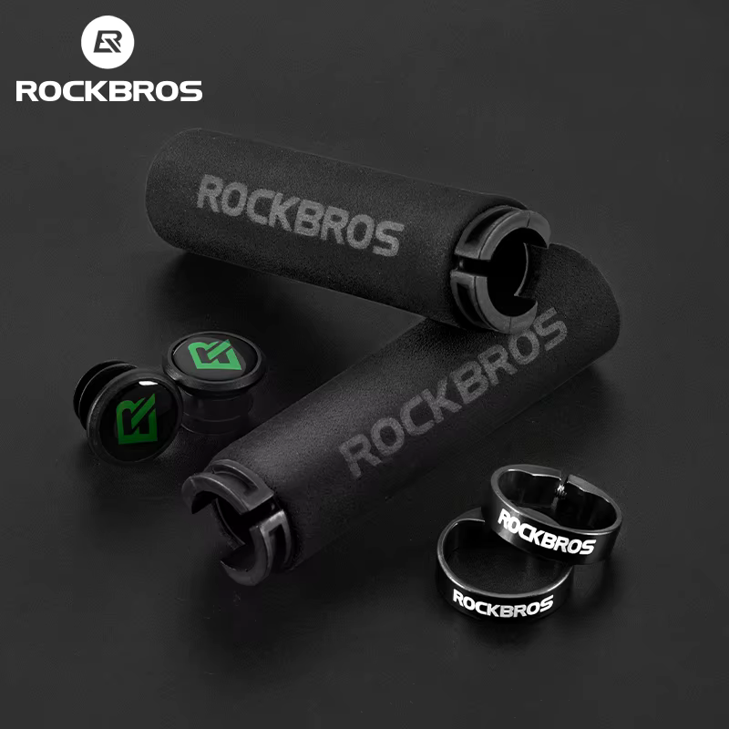 ROCKBROS poignées de cyclisme poignées de vélo vtt Silicone éponge poignées de guidon poignées de vé