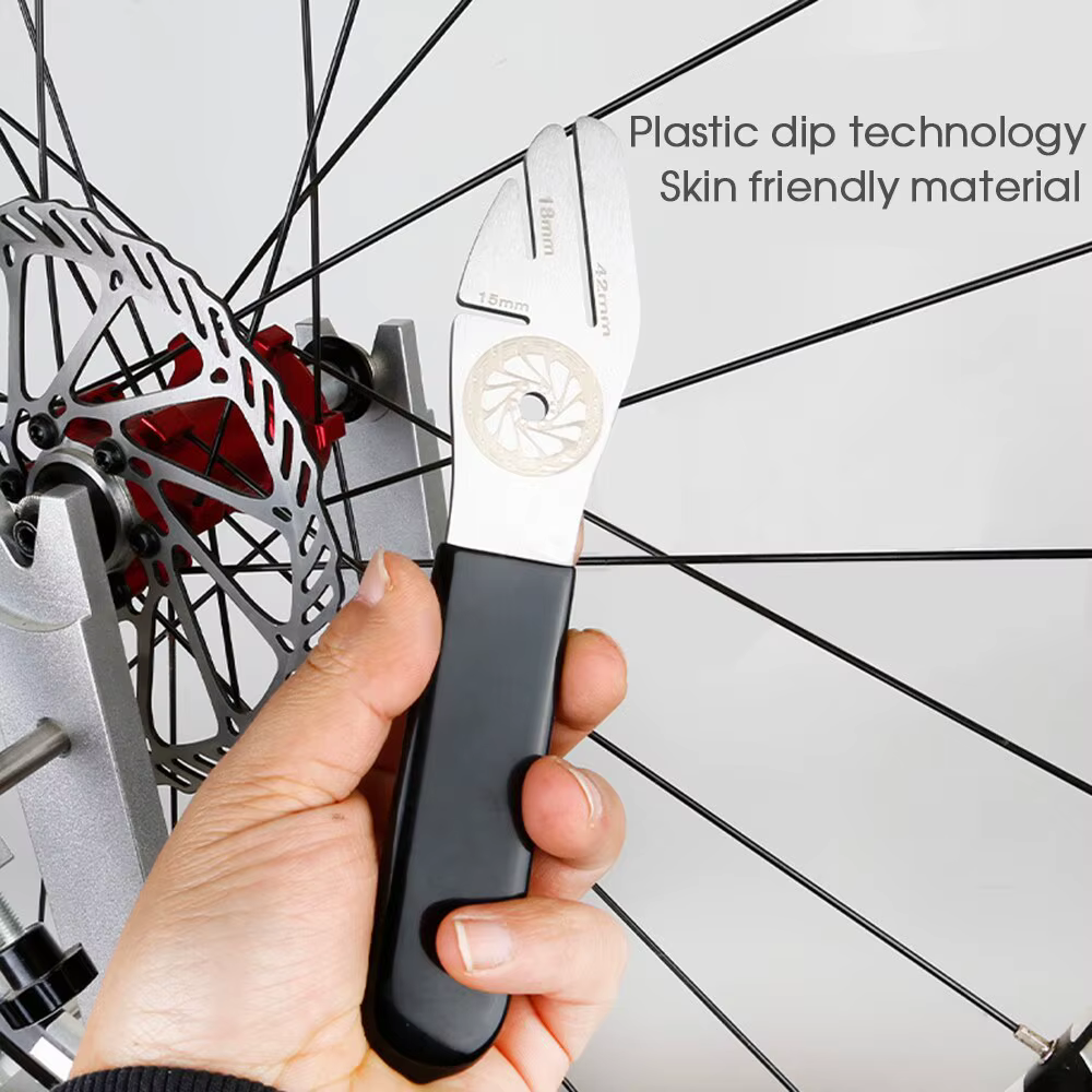Outil de vélo, alignement du Rotor de frein à disque, outils de réglage, clé de Correction d'aplatis