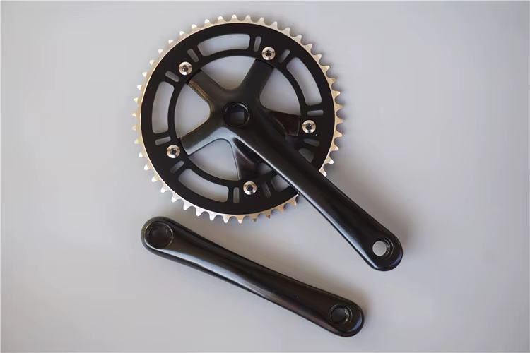 Fixie vélo rétro vélo roue à chaîne à vitesse unique 46T 130BCD manivelle 170mm en alliage d'alumini