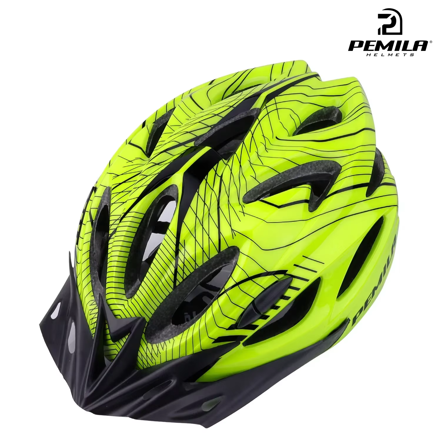 Casque de vélo de marque, doublure confortable, léger, creux, 18 évents, hommes femmes, réglable, ca