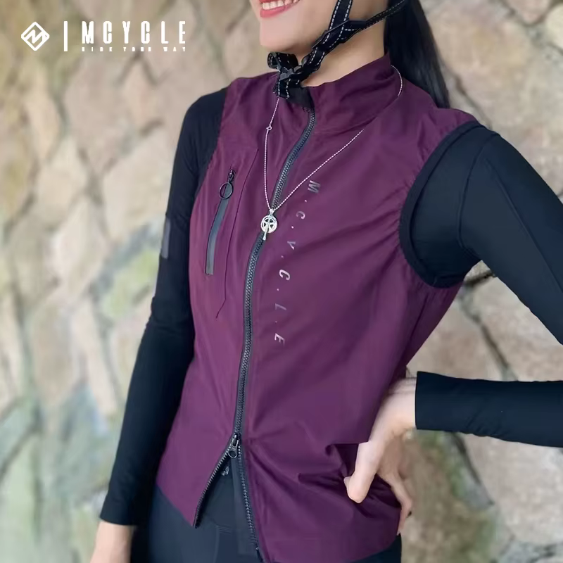 Mcycle-Chemise de vélo légère et respirante, GlaCoat de cyclisme, Coupe-vent, Fibre de coulée, Imper