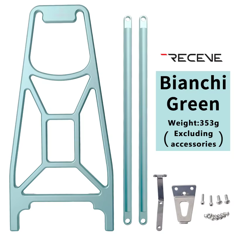 RECEVC support arrière de vélo pliant porte-bagages BMX porte-bagages vélo porte-bagages en alliage 
