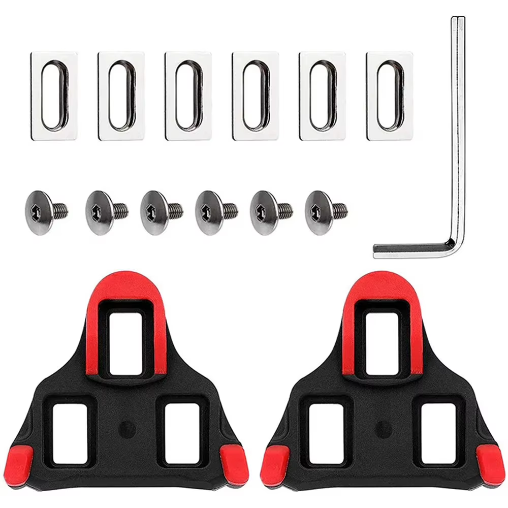Taquet de pédales de vélo taquets de pédale de vélo de route adaptés aux crampons de pédale de vélo 