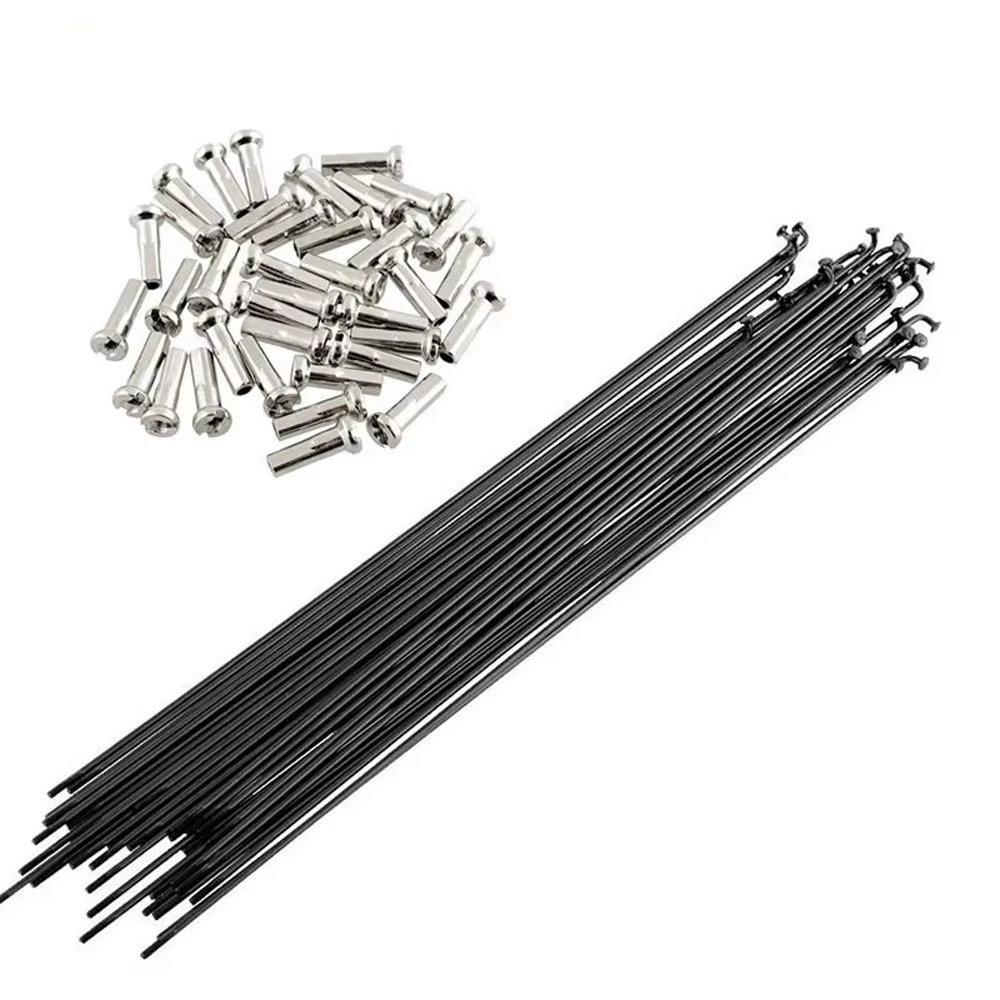 Accessoires de vélo 170mm-290mm vélo de route 27.5 pouces 700C roues rayons de vélo en acier inoxyda