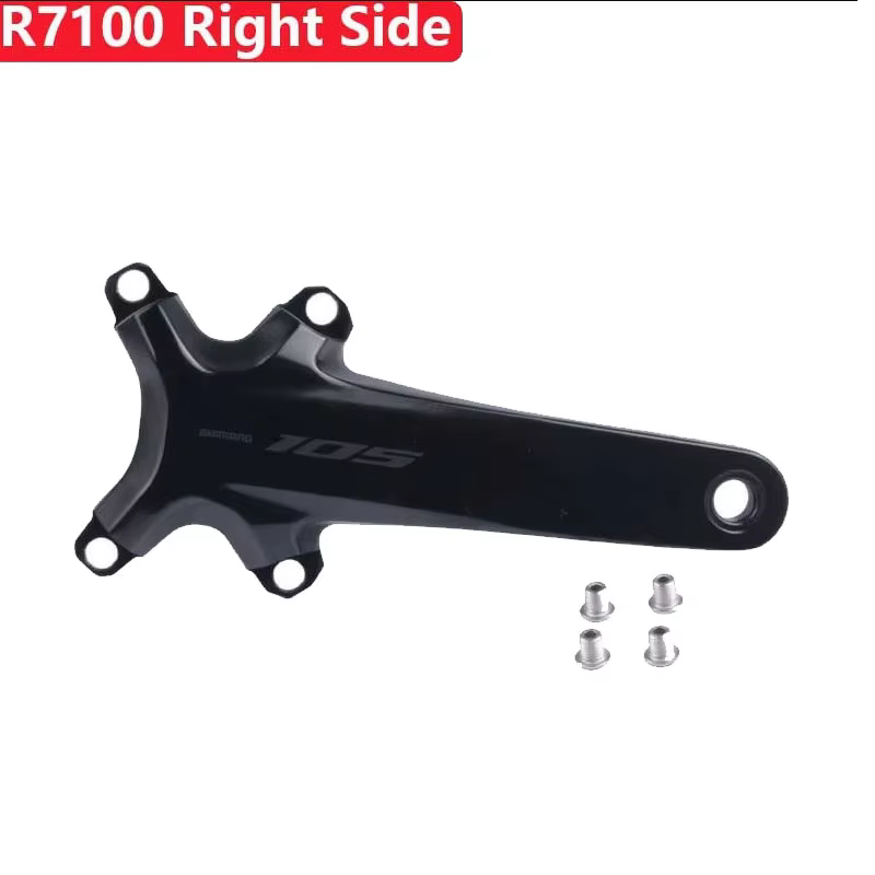 WinterMANO-Manivelle de vélo pour vélo de route, manivelle 12s, côté droit, 105mm, 165mm, 170mm, 172