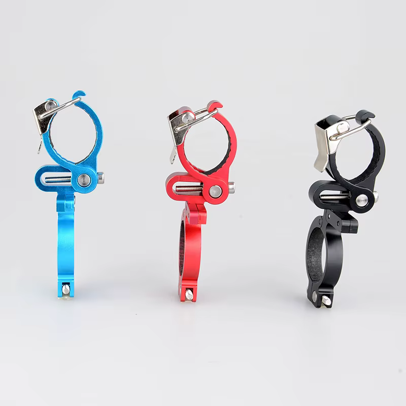 TrustFire HE02 pince de cyclisme pince lampe de poche support de montage universel vélo de montagne