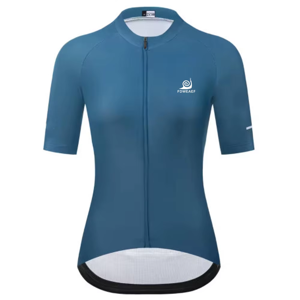 Maillot de cyclisme pour femmes à manches courtes, hauts de course, vêtements de vélo, maillot de cy