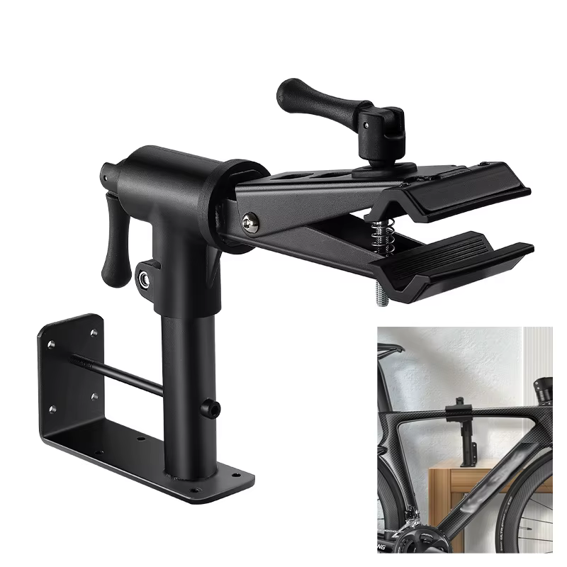 Support de réparation de vélo mural intérieur support de stationnement de vélo support de travail d'