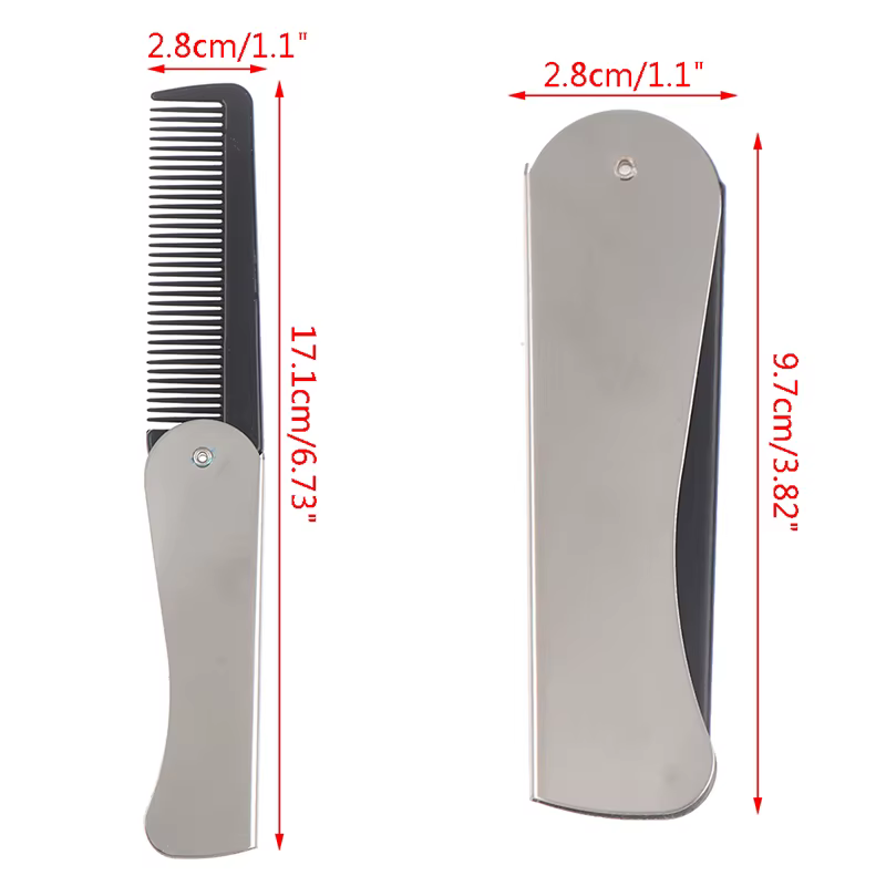 Peigne à cheveux Portable brosse pliable Massage peigne à cheveux pliant outils de coiffure