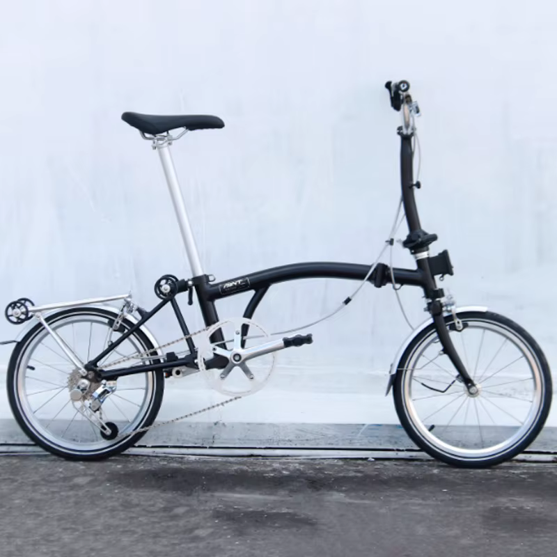 MINT BOB A6 Vélo pliant en aluminium de 16 pouces 9,4 kg Vélo pliant triple à 6 vitesses A6