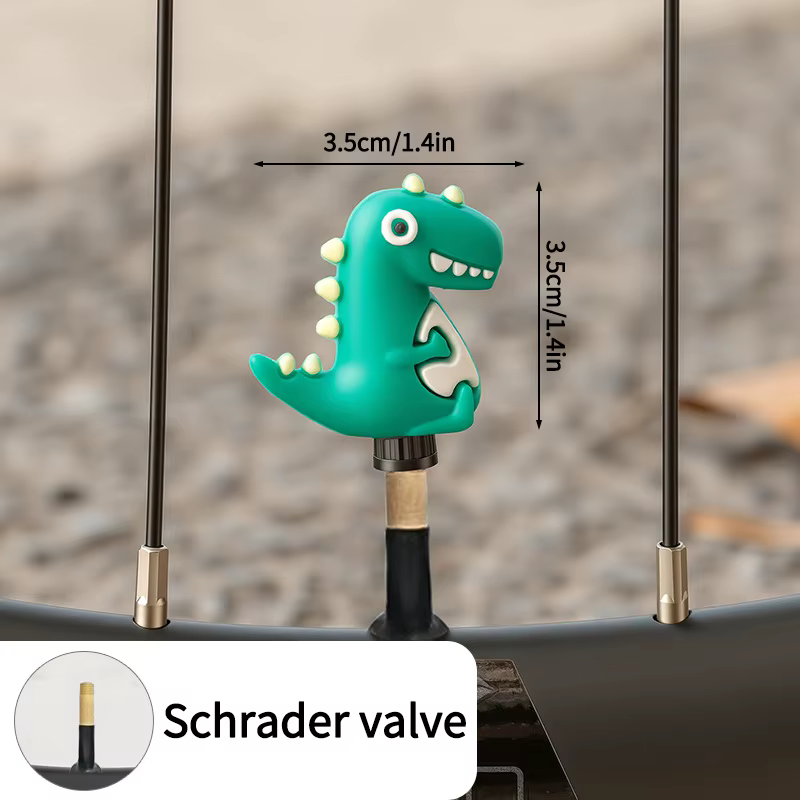 Capuchons de valve de vélo créatifs pour VTT et vélo de route, accessoires de décoration pour roues,