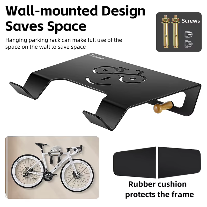 WEST BIKING-Support mural multifonctionnel pour vélo, accessoires de vélo de route et VTT, affichage