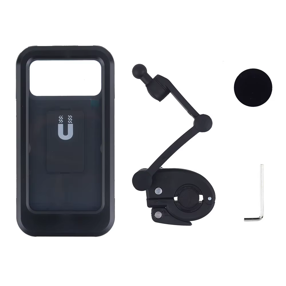 Support de téléphone portable pour moto et vélo, étanche, universel, GPS 360 ° Support de téléphon