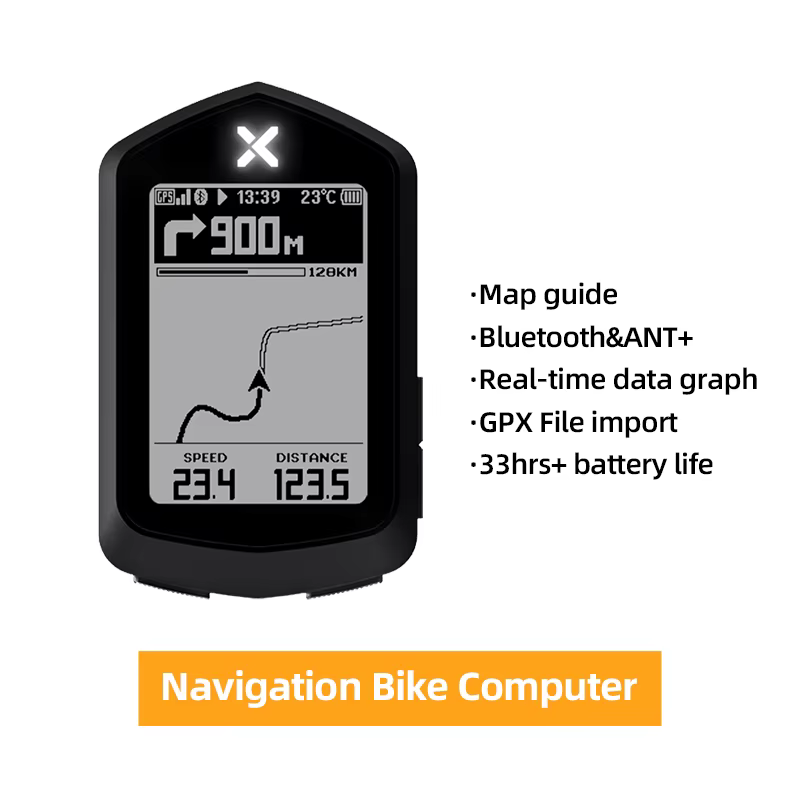 XOSS NAV Plus/NAV ordinateur de vélo sans fil cyclisme GPS compteur de vitesse carte Navigation étan