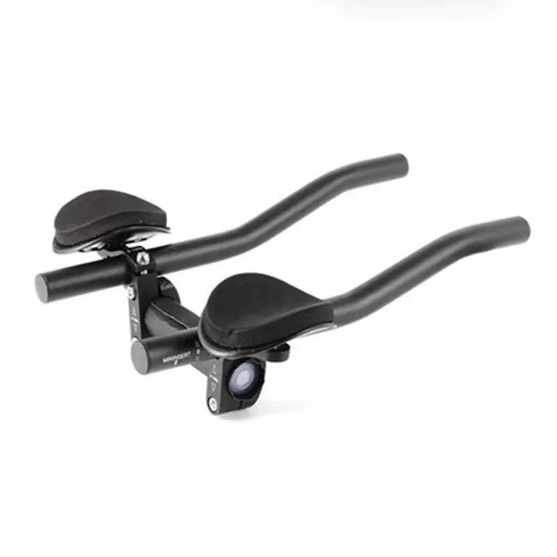 Guidon en alliage d'aluminium, barres TT, bras de Relaxation, étau fendu, repose-vélo pour vélo, lon