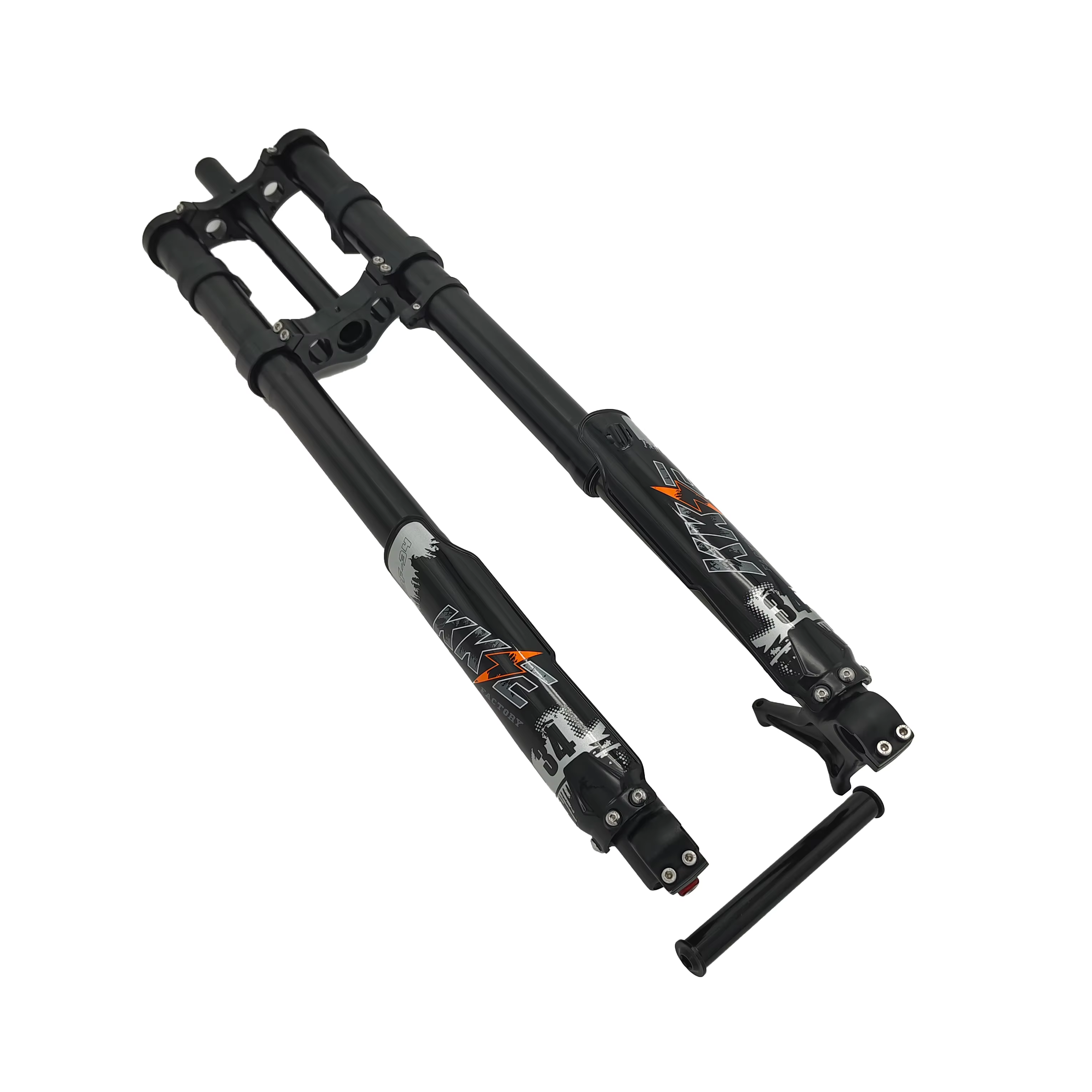 Fourches de suspension avant KKE : fourche de vélo VTT et sur-ron Stealth Bomber 26/27, 5/29 pouces