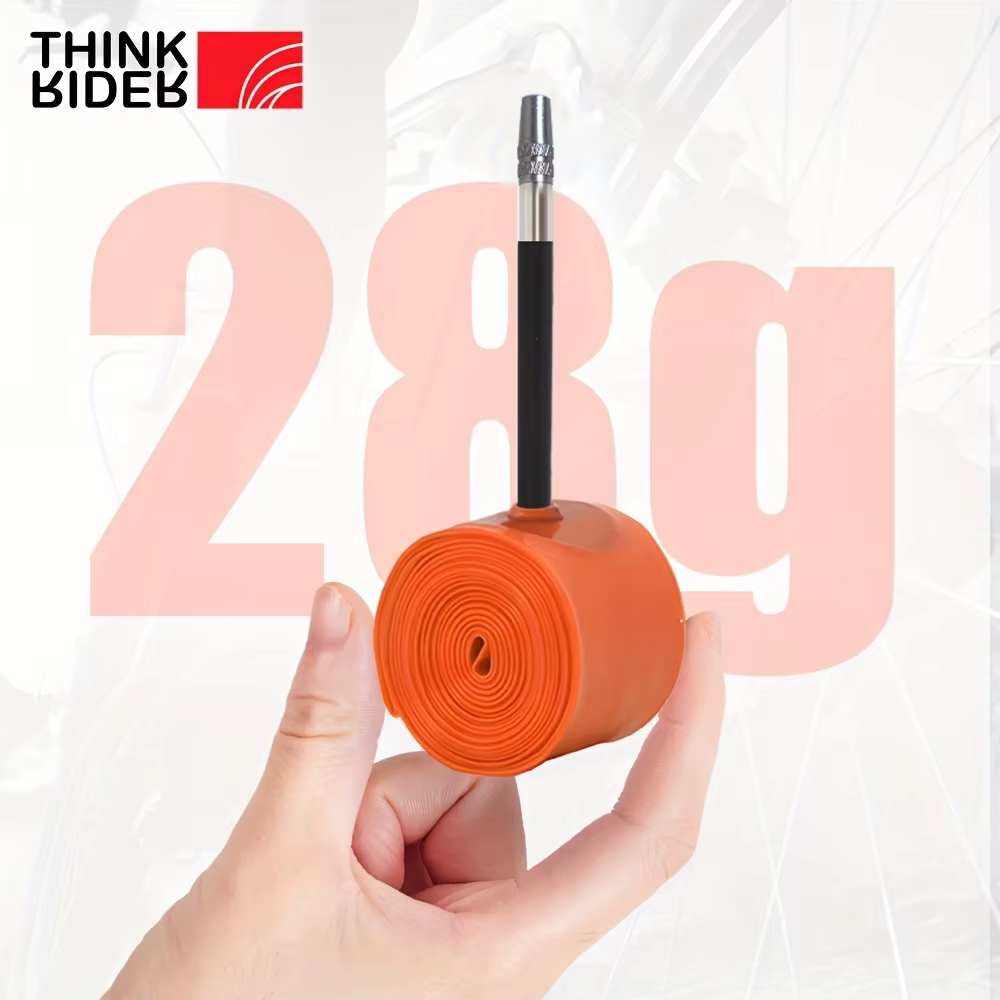 ThinkRider-Chambre à air ultralégère pour vélo de route, matériau TPU, assujetfrançaise, longueur 65