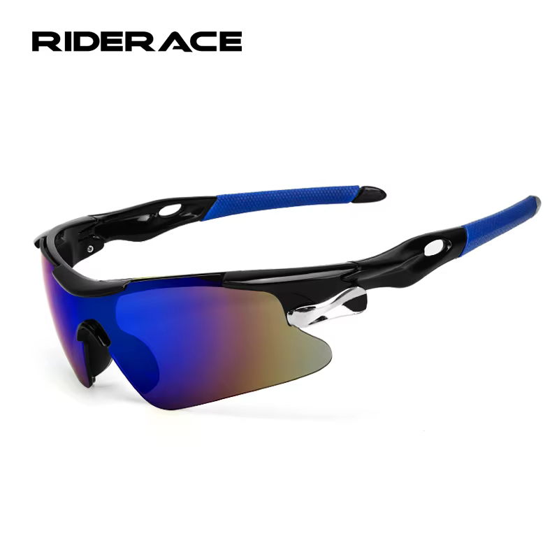 RIDERACE Sport Hommes Lunettes De Soleil Route Vélo Lunettes De Montagne Cyclisme Équitation Protect